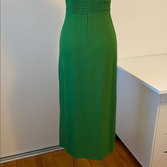 Reformation Lore Strapless Midi Dress in Green Size 4 - Picture 9 of 15